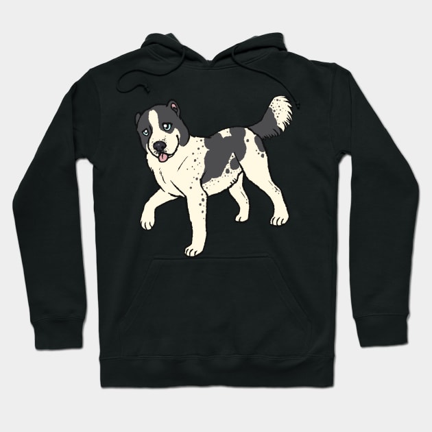 Central Asian Shepherd Dog (Doggust 2022) Hoodie by tiffatiel